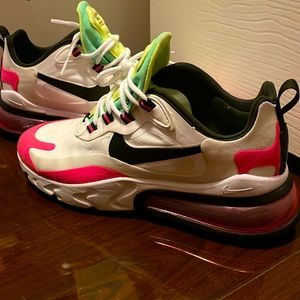 Nike React 270 in Unique Pink & Green!